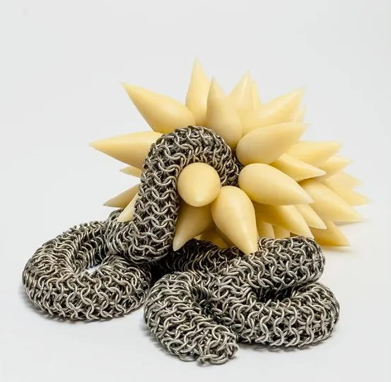 Eve 2013; Wax; Dimensions Variable; Handmade Aluminium Rings Eve 2013; Wax; Dimensions Variable; Handmade Aluminium Rings