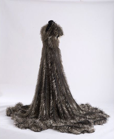 Widow 2009
Black Nappa Leather
43 Kg Adamantine Dressmakers Pins
Tailors Dummy (Manchester Art Gallery collection)
<a href="http://www.bbc.co.uk/programmes/p00cgf1x" target="_blank">interview on womans hour</a>